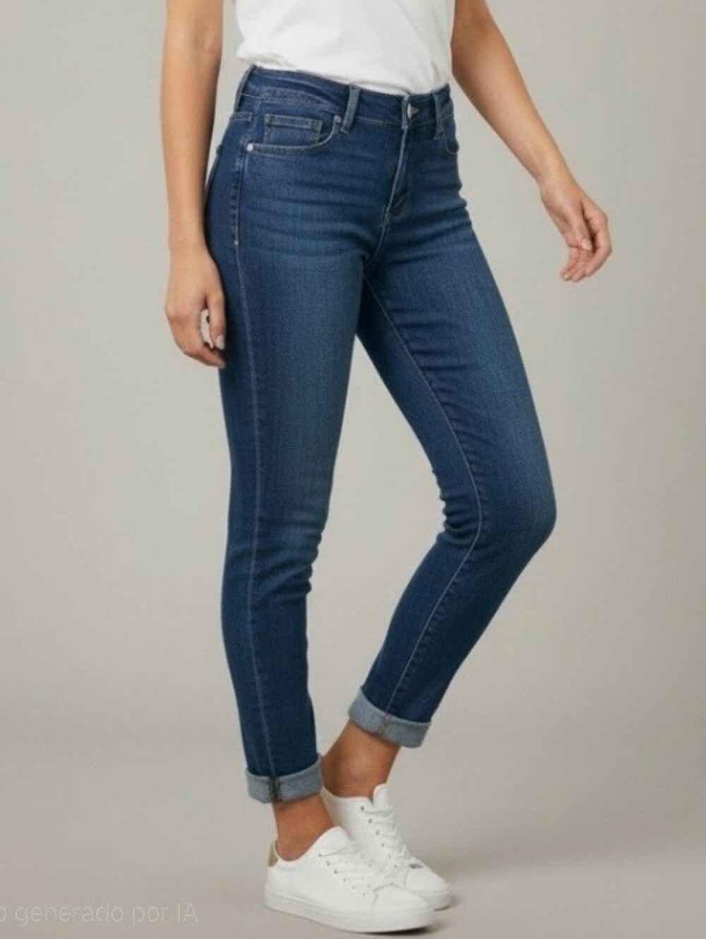Indigo Rein Women's Dark Blue Skinny Jeans